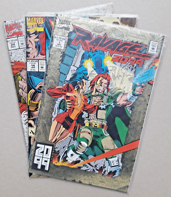 Ravage 2099 Nr. 1 (1992), 14 und 24 (1994), Marvel, sehr guter Zustand, ENGLISCH