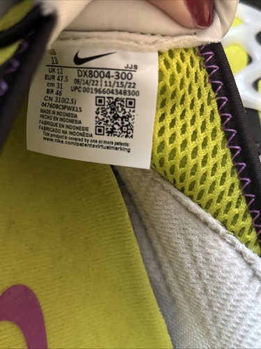 Nike Air Kukini SE Shoes "Bright Cactus" DX8004-300 Size 13US New without Box - Picture 6 of 6