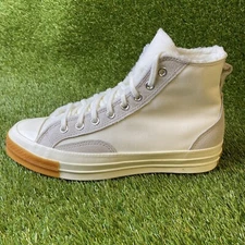 Converse Chuck 70 Sneaker Hi Vintage White Casual Shoes Mens Sz 8 Suede A04409C