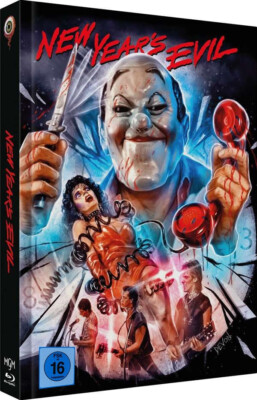 Mediabook NEW YEARs EVIL teuflisches Neujahr ROCKNACHT DES GRAUENS BLU-RAY NEU B