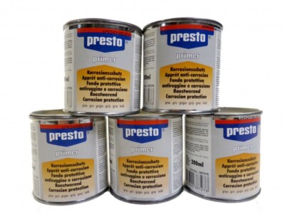 5 x 200ml Presto Primer Anti Corrosion Rust Primer 