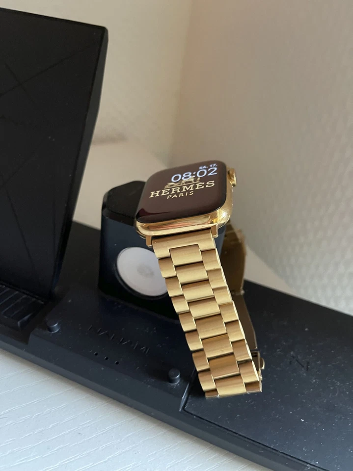 24 Karat Gold Apple Watch GPS+Cellular 45mm UVP/UPE 4.999,00€ PayPal - Bild 4 von 4