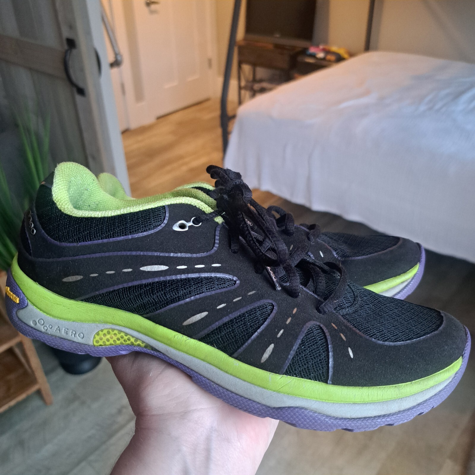 SAOLA Abeo Sneakers Aero Alcor Vibram Suola Supporto Arco Scarpe da Corsa Donna Taglia 8