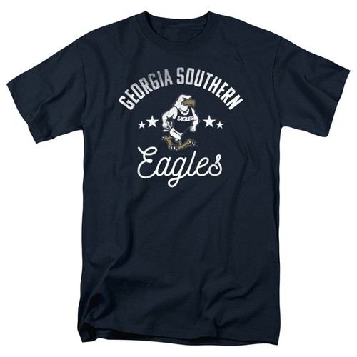 Georgia Southern University Adult T-Shirt Eagles, Navy, S-5XL