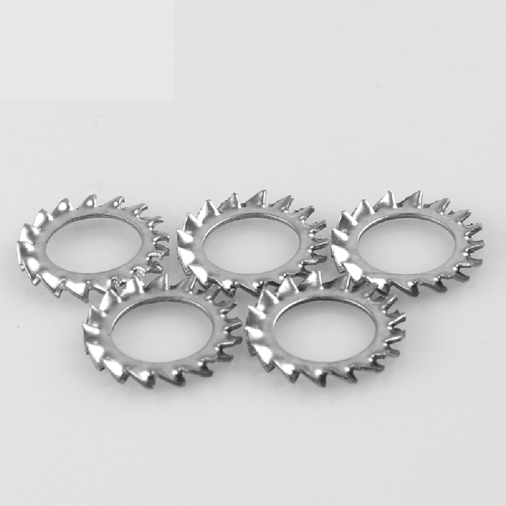 Shakeproof Lock Washers External Toothed Serrated Tooth A2 Stainless M3