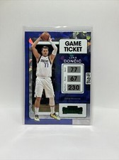 2021-22 Panini Contenders Game Ticket Green Ice Luka Doncic #18