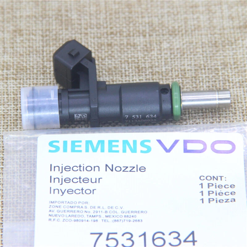6x Inyectores de combustible 7531634 para BMW 128i 328i X3 X5 Z4 525i 2006-12 2,0/2,5/3,0 L Foto 4 de 4