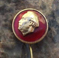Antique Georgi Dimitrov Communist Leader of Bulgaria Bulgarian Pin Badge