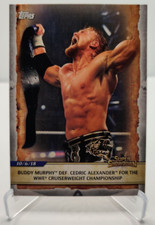 2020 Topps WWE Road to Wrestlemania #3 Buddy Murphy def Cedric Alexander