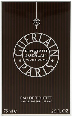 L'instant De Guerlain By Guerlain For Men. Eau De Toilette Spray 2.5 Ounces RARE