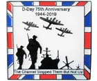 WW2 D-Day 75th Anniversary 1944 Normandy Landings Military NAVY ARMY RAF Badge