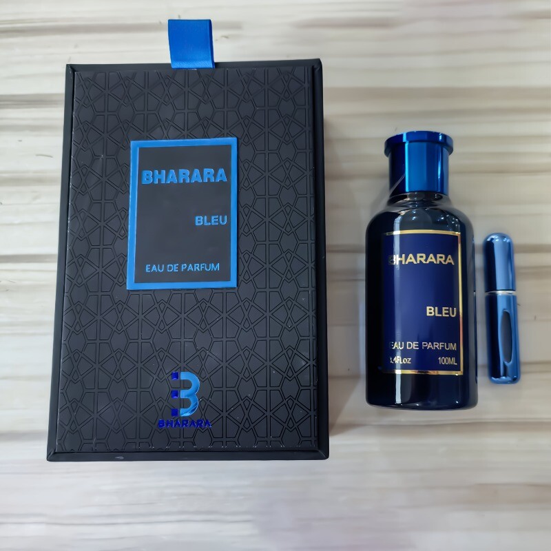 Bharara Bleu Pour Homme By Bharara 3.4/3.3 oz Edp Spray For Men NEW