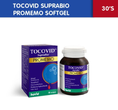 TOCOVID Suprabio Promemo 30er für gesundes & aktives Gehirn KOSTENLOSER VERSAND
