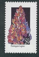 Scott #2664...29 Cent...Wildflowers/Harlequin Lupine...2 Stamps
