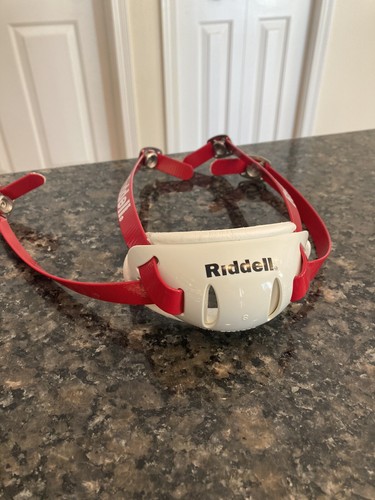 Riddell White Hardcup Hard Cup Red 