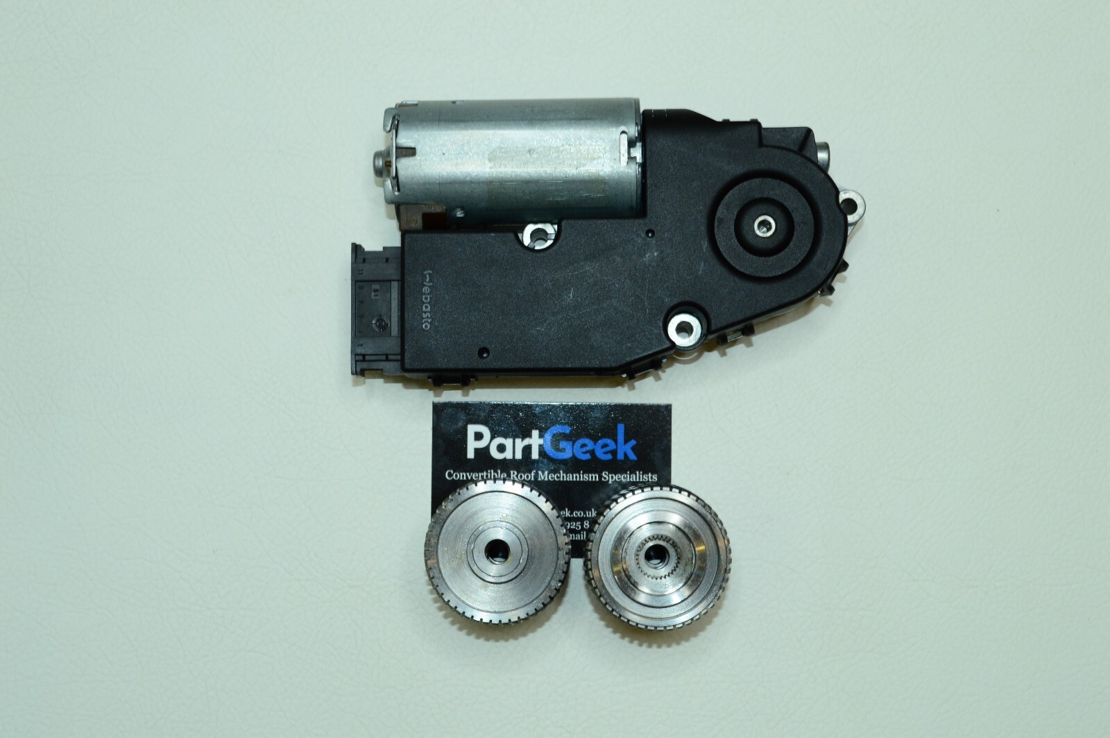 VW EOS Sunroof Motor Repair Kit Internal Gear Steel Upgrade