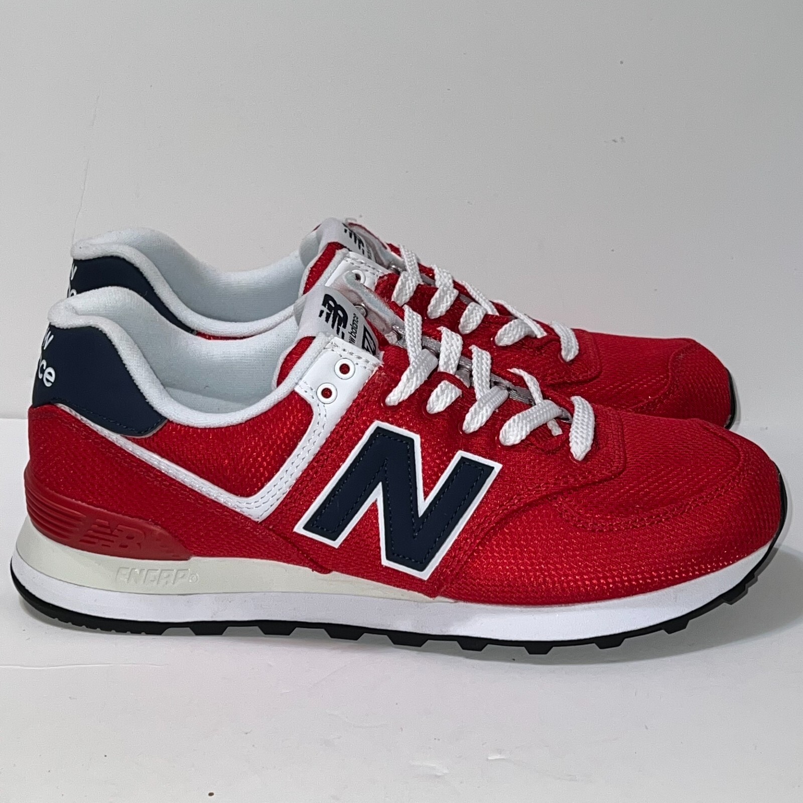 New Balance ML574SCH Running Shoes Red Navy Blue Men\u0026#039;s Size 9.5  Women's Size 11 | eBay