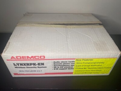Ademco LYNXRPK-EN Wireless Audio Security System 24 Wireless Zones NEW