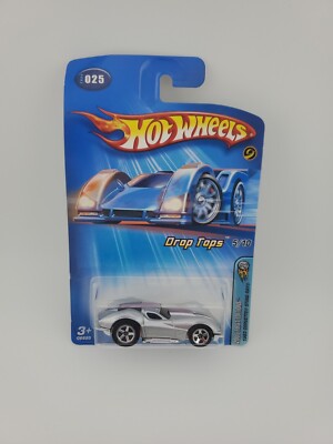 2005 Hot Wheels #25 First Editions-Drop Tops 5/10 1963 CORVETTE STING RAY Silver