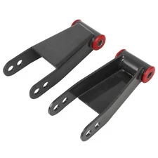 For 2015-22 Ford F-150 F150 1"-2" Drop Lowering Shackles Adjustable Leveling Kit