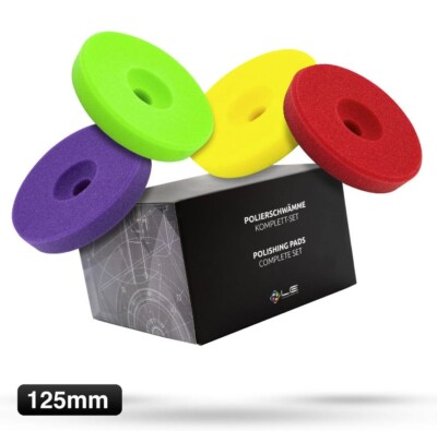 Liquid Elements Polierschwamm Polierpads 4 x Centriforce V2 125 mm