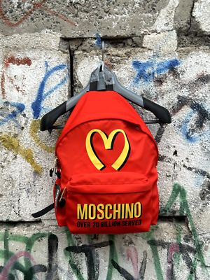 RARE MOSCHINO AW14 McDonalds 20 Billion Served COLLECTION JEREMY