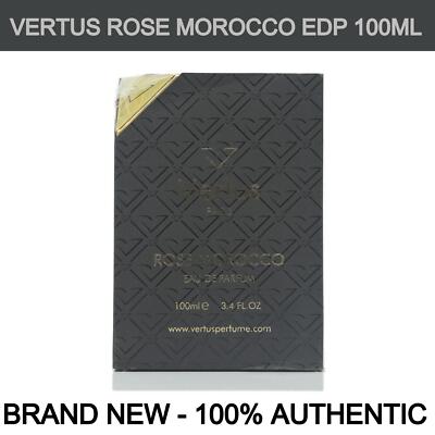 Morocco Rose Vertus Unisex Eau de Parfum 3.4oz - New, Sealed Box!