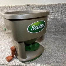 Scotts Whirl Hand-Powered Spreader 1500 Sqft Hand-Held For Salt/Fertilizer Lawn