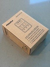 Surge Protector, USB Wall Charger with 2 USB Charging Ports Smart 2.4A Total , 6
