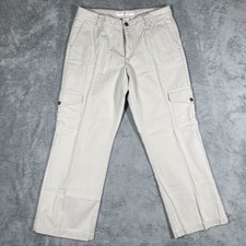 Tommy Hilfiger Cargo Pants Womens 6 Utility Straight Leg Pockets