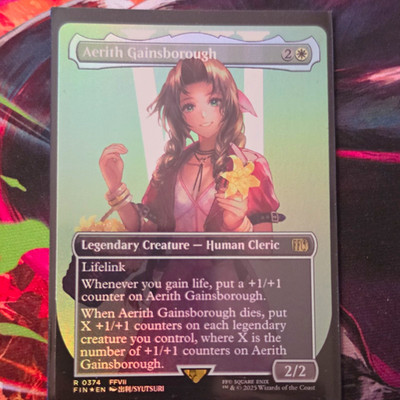 Wizards of the Coast MTG Aerith Gainsborough Final Fantasy R 037a EN Normal