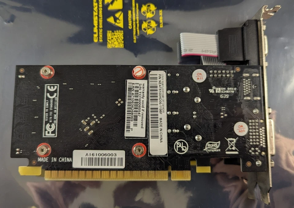 Palit NEAT6100HD06-1196F GeForce GT 610 1GB PCI-E HDMI Graphics Card - Image 3 of 4