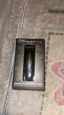 BaByliss Pro LithiumFX Ergonomic Trimmer (No Guards Included) New Open Box