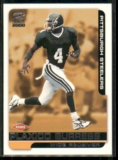 2000 Pacific Paramount Plaxico Burress RC #186 Pittsburgh Steelers