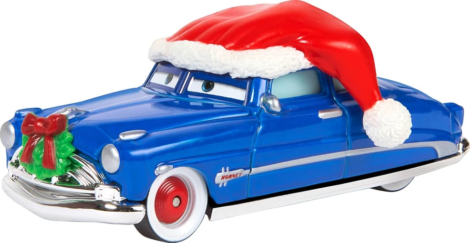 Coches de juguete Mattel Disney y Pixar, juego de 5 vehículos temáticos de invierno incluidos Foto 4 de 4