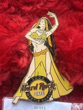 Hard Rock Cafe Pin Myrtle Beach Belly Dancer Egyptian Girl Hat Lapel Costume 4