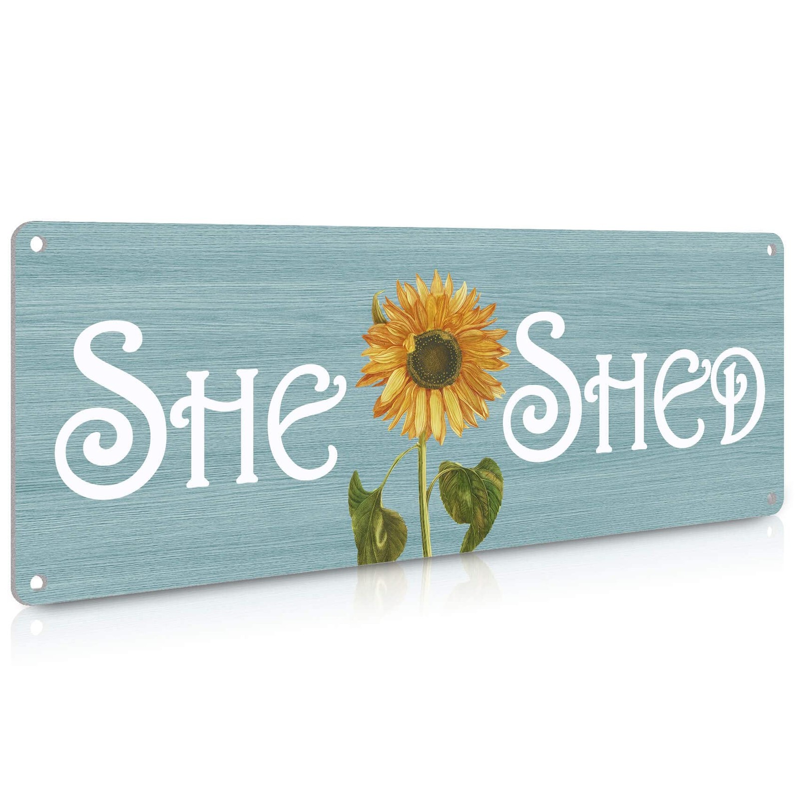 Farmhouse Sunflowers Wall Art for She Shed Kitchen or Garden Decor