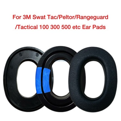 Replacement Ear Pads for 3M Swat Tac/Peltor/Rangeguard/Tactical 100 300 500 etc