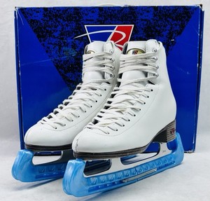 Riedell 133 Figure Skates Size 5 Medium w Eclipse Astra Blades Box