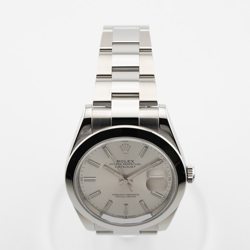 ROLEX Datejust 41 126300 Silver Warranty 2019 Box/Paper - Picture 19 of 24