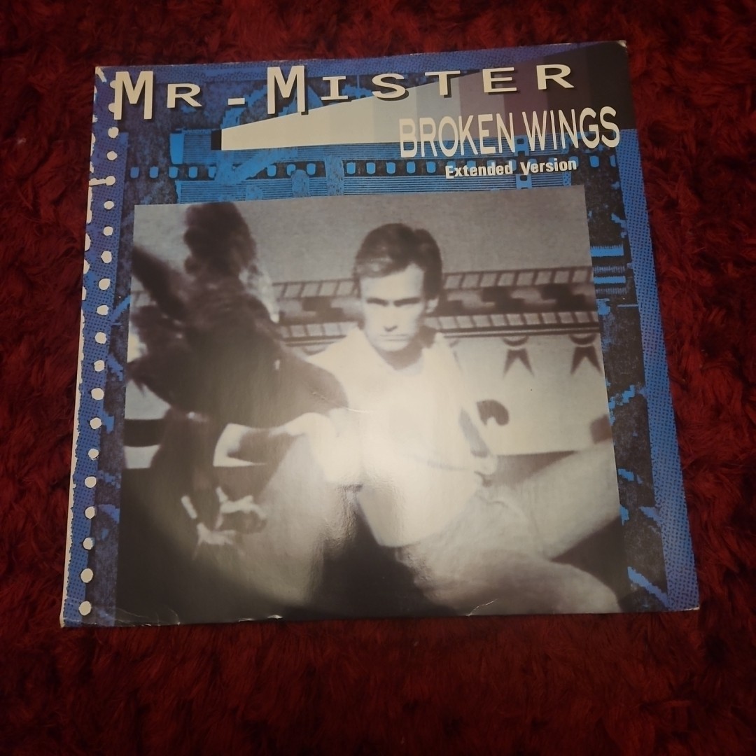 Mr. Mister - Broken Wings - UK 12"" 1985 EX/VG+ Vinyl RCA Records Single PT 49946