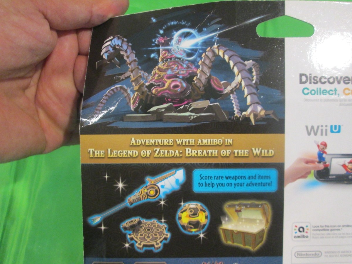 Nintendo Legend of Zelda Breath of the Wild Amiibo Guardian/Link
