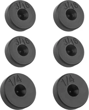 6PCS Brake Line Flaring Tool Kit with 3/16" & 1/4" Adapters for Car Lines