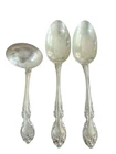 New ListingGorham Sterling Silver  Melrose Serving Spoons & Ladle Set of 3