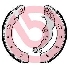 Bremsbackensatz hinten für Ford B-MAX JK Fiesta 6 Focus 3 Puma J2K | 24054685