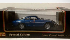 Maisto Special Edition 1971 Alpine Renault 1600S Blue 1:18 Collectors Car 