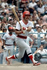 BASERBALL  PHOTO PRINT  BOSTON RED SOX JERRY REMY