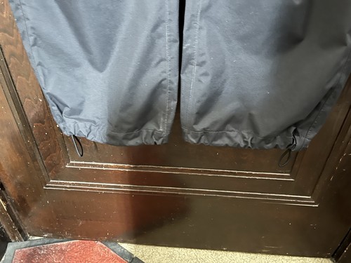 Pantalones de senderismo Filson para hombre grandes (36x34) negros cortavientos/resistentes al agua - Imagen 4 de 12