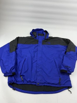 The North Face Hydrenaline Jacket Mens XL Blue Hooded Insulated