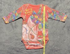 Baby Dr. Seuss Merry Grinchmas Body Suit SIZE 6M